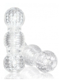 Прозрачный фигурный мастурбатор Master Stroker - Blush Novelties - во Владимире купить с доставкой