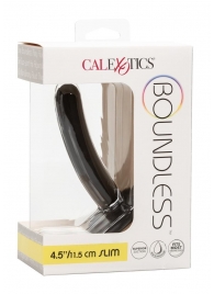 Черный анальный стимулятор Boundless 4.5” Slim Probe - 11,5 см. - California Exotic Novelties - купить с доставкой во Владимире