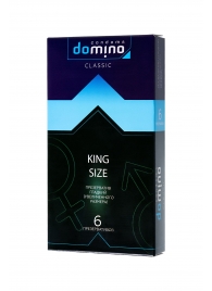 Презервативы увеличенного размера DOMINO Classic King size - 6 шт. - Domino - купить с доставкой во Владимире