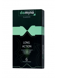 Презервативы с пролонгирующим эффектом DOMINO Classic Long action - 6 шт. - Domino - купить с доставкой во Владимире