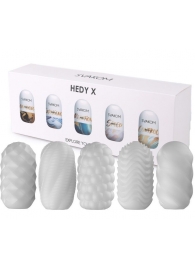Набор из 5 мастурбаторов Hedy X5 Mixed - Svakom - во Владимире купить с доставкой