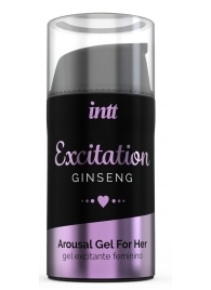 Женский возбуждающий интимный гель Excitation Ginseng - 15 мл. - INTT - купить с доставкой во Владимире