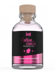 Массажный гель с согревающим эффектом Cotton Candy - 30 мл. - INTT - купить с доставкой во Владимире