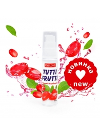 Гель-смазка Tutti-frutti со вкусом барбариса - 30 гр. - Биоритм - купить с доставкой во Владимире