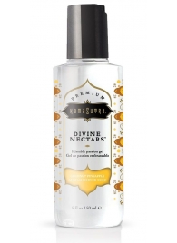 Гель-лубрикант на водной основе Divine Nectars Vanilla с ароматом ванили - 150 мл. - Kama Sutra - купить с доставкой во Владимире