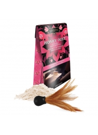 Пудра для тела Honey Dust Body Powder с ароматом клубники - 28 гр. - Kama Sutra - купить с доставкой во Владимире