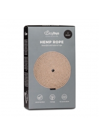 Пеньковая веревка для связывания Hemp Rope - 5 м. - Easy toys - купить с доставкой во Владимире