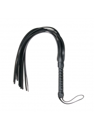 Черный флоггер Flogger Whip - 46 см. - Easy toys - купить с доставкой во Владимире