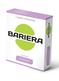 Классические презервативы Bariera Classic - 3 шт. - Bariera - купить с доставкой во Владимире