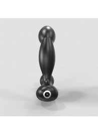 Черный вибромассажер простаты и промежности Prostate Pro с пультом ДУ - Bathmate - во Владимире купить с доставкой
