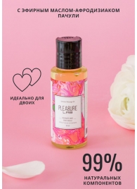 Массажное масло Pleasure Lab Delicate с ароматом пиона и пачули - 50 мл. - Pleasure Lab - купить с доставкой во Владимире