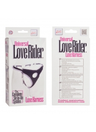 Трусы для страпона с универсальным креплением Universal Love Rider Luxe Harness - California Exotic Novelties - купить с доставкой во Владимире