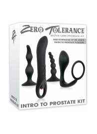 Набор стимуляторов простаты Intro To Prostate Kit - Zero Tolerance - во Владимире купить с доставкой