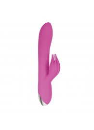 Розовый вибратор-кролик Eve s Clit Tickling Rabbit - 20,4 см. - Adam & Eve