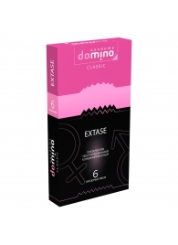 Презервативы с точками и рёбрышками DOMINO Classic Extase - 6 шт. - Domino - купить с доставкой во Владимире