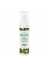 Разогревающее массажное масло с ароматом мохито Gourmet Mint Mojito - 50 мл. - Exsens - купить с доставкой во Владимире