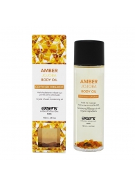 Органическое массажное масло AMBER JOJOBA - 100 мл. - Exsens - купить с доставкой во Владимире