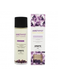 Органическое массажное масло AMETHYST SWEET ALMOND - 100 мл. - Exsens - купить с доставкой во Владимире