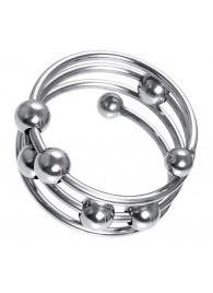 Большое металлическое кольцо под головку пениса - ToyFa - купить с доставкой во Владимире