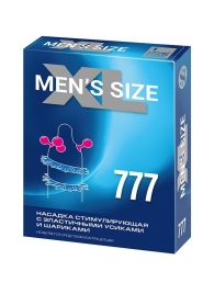 Стимулирующая насадка на пенис MEN SIZE 777 - Sitabella - во Владимире купить с доставкой