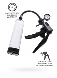 Прозрачная механическая помпа для пениса Viggo - Sexus - во Владимире купить с доставкой