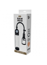 Прозрачная вакуумная помпа с манометром Deluxe Penis Pump - Dream Toys - во Владимире купить с доставкой