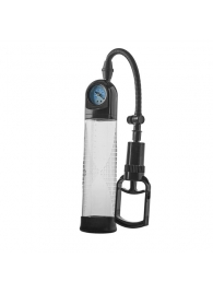 Прозрачная вакуумная помпа с манометром Deluxe Penis Pump - Dream Toys - во Владимире купить с доставкой