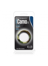 Эрекционное кольцо камуфляжной расцветки Silicone Camo Cock Ring - Blush Novelties - во Владимире купить с доставкой