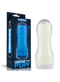 Светящийся в темноте мастурбатор Lumino Play Masturbator Ribbed - Lovetoy - во Владимире купить с доставкой