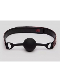 Кляп-шар на двусторонних ремешках Reversible Silicone Ball Gag - Fifty Shades of Grey - купить с доставкой во Владимире