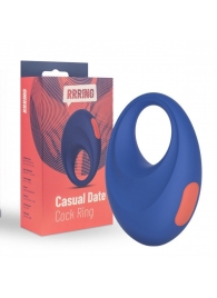 Синее эрекционное кольцо RRRING Casual Date Cock Ring - FeelzToys - во Владимире купить с доставкой