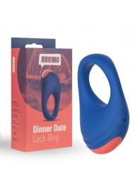 Синее эрекционное кольцо RRRING Dinner Date Cock Ring - FeelzToys - во Владимире купить с доставкой