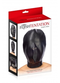 Маска-шлем на голову с отверстиями для дыхания - Fetish Tentation - купить с доставкой во Владимире