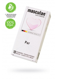 Супертонкие презервативы Masculan Pur - 10 шт. - Masculan - купить с доставкой во Владимире