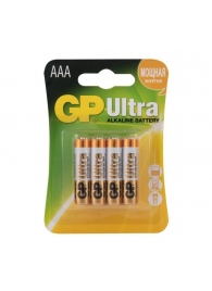 Батарейки алкалиновые GP Ultra Alkaline 24А AАA/LR03 - 4 шт. - Элементы питания - купить с доставкой во Владимире