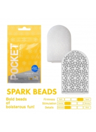 Карманный мастурбатор Spark Beads - Tenga - во Владимире купить с доставкой