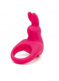 Розовое эрекционное виброкольцо Happy Rabbit Rechargeable Rabbit Cock Ring - Happy Rabbit - во Владимире купить с доставкой