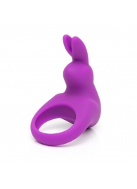 Фиолетовое эрекционное виброкольцо Happy Rabbit Rechargeable Rabbit Cock Ring - Happy Rabbit - во Владимире купить с доставкой