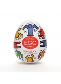 Мастурбатор-яйцо Keith Haring EGG DANCE - Tenga - во Владимире купить с доставкой