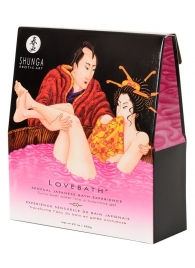 Соль для ванны Lovebath Dragon Fruit, превращающая воду в гель - 650 гр. - Shunga - купить с доставкой во Владимире