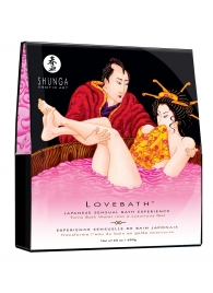 Соль для ванны Lovebath Dragon Fruit, превращающая воду в гель - 650 гр. - Shunga - купить с доставкой во Владимире