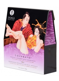 Соль для ванны Lovebath Sensual lotus, превращающая воду в гель - 650 гр. - Shunga - купить с доставкой во Владимире