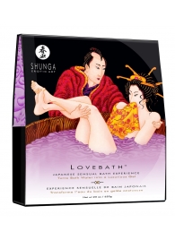 Соль для ванны Lovebath Sensual lotus, превращающая воду в гель - 650 гр. - Shunga - купить с доставкой во Владимире