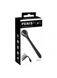 Черный гибкий уретральный стимулятор с вибрацией Vibrating Bendable Dilator - 13,5 см. - Orion - купить с доставкой во Владимире