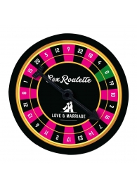 Настольная игра-рулетка Sex Roulette Love   Marriage - Tease&Please - купить с доставкой во Владимире