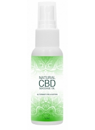 Массажное масло Natural CBD Massage Oil - 50 мл. - Shots Media BV - купить с доставкой во Владимире