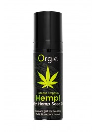 Возбуждающий интимный гель для пар ORGIE Hemp Intense Orgasm - 15 мл. - ORGIE - купить с доставкой во Владимире