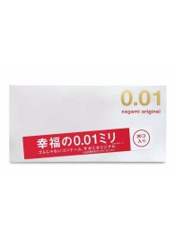 Ультратонкие презервативы Sagami Original 0.01 - 20 шт. - Sagami - купить с доставкой во Владимире