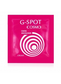 Стимулирующий интимный крем для женщин Cosmo G-spot - 2 гр. - Биоритм - купить с доставкой во Владимире