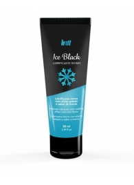 Лубрикант на водной основе Ice Black с ледяным эффектом - 50 мл. - INTT - купить с доставкой во Владимире